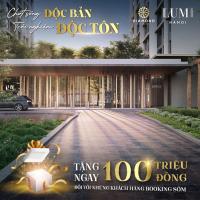 Căn góc 1 phòng ngủ-4 phòng ngủ để ở tại lumi hà nội - cđt capitaland -tặng ngay 100tr - mạnh tuấn