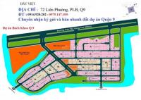 Bán đất lô a1 dự án bách khoa, phú hữu, quận 9. vị trí đẹp, giá 50 tr/m2